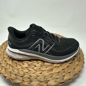 NEW BALANCE Fresh Foam x 860 V13 Running Shoes Black White Grey Size 8